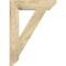Ekena Millwork Traditional Slat Rough Sawn Bracket, Douglas Fir, 4"W x 20"D x 28"H BKT04X20X28TRA06RDF - alternate 3